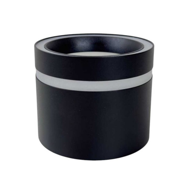 Cветильник точечный накладной LION GX53 IP20 черный Violux ( 340103 ) - фото №1