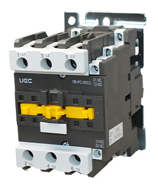 Контактор UEC SB-РC-050 50А 110В/АС3 1NO+1NC (PC3-SB-050-110-11)