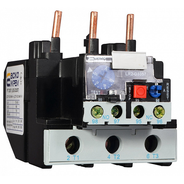 Тепловое реле Аско-Укрем PT 3357 37,0-50,0А LR2-D3357 (A0040060019)
