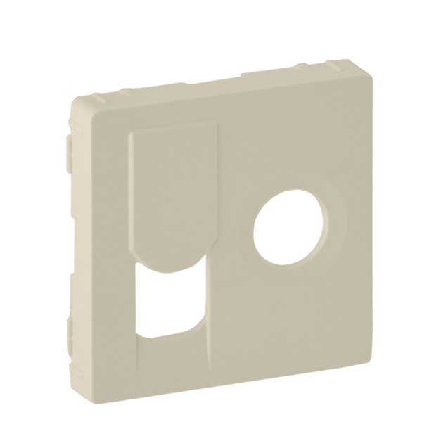 Панель розетки TV+RJ Legrand Valena Life слоновая кость