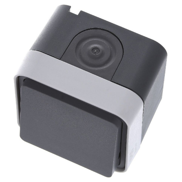 Выключатель проходной серый Berker W.1 - фото №5