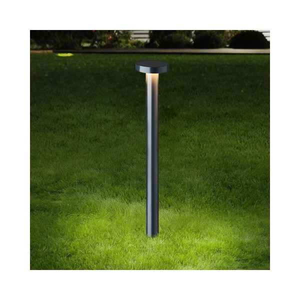 Вуличний світильник Imperium Light 726195.08.08.92 Column Led 1x8.4W 4000K IP67 Сірий - фото №1