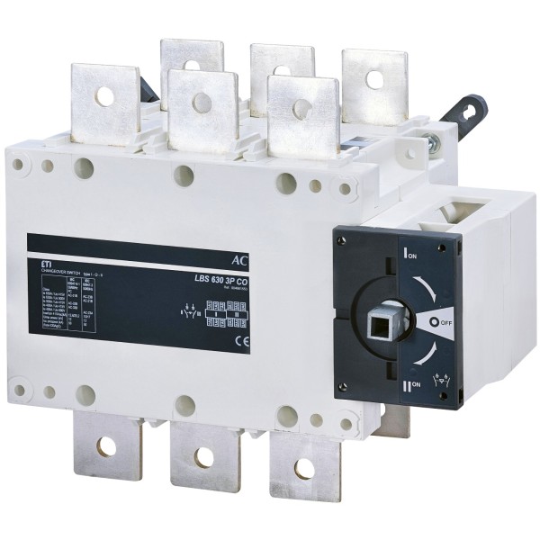 Перемикач навантаження ETI 004661553 LBS CO 3P 630 (1-0-2 630А)