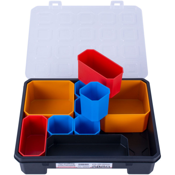 Пластиковый органайзер E.Next e.toolbox.pro.15, 15" 273х231х62мм (t011015) - фото №1
