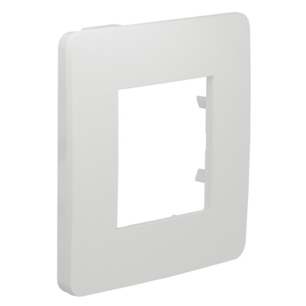 Однопостова рамка Schneider Electric NU280218 (білий/білий) - фото №1