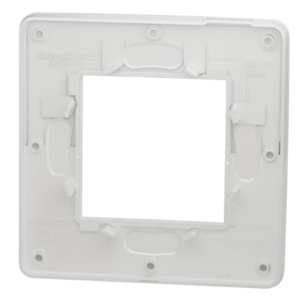 Однопостова рамка Schneider Electric NU280218 (білий/білий) - фото №2