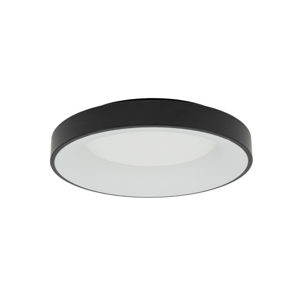 Потолочный светильник Nowodvorski 11211 Nikki Round LED 1x48W 4000K 4200Lm IP20 черный