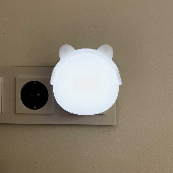 Нічник LED SONIC 0,6W із сутінковим сенсором білий Violux ( 310301 ) - фото №3