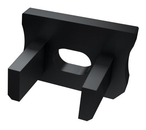 Заглушка Lumines для типа X с отверстием чёрный