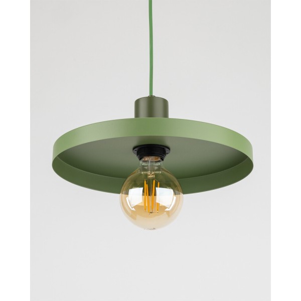 Подвесной светильник, люстра TK Lighting 10761 Sila E27 1x15W IP20 зеленый - фото №4