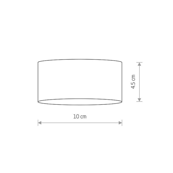 Точечный светильник Nowodvorski 8203 Flea GX53 1x12W IP20 Черный - фото №3