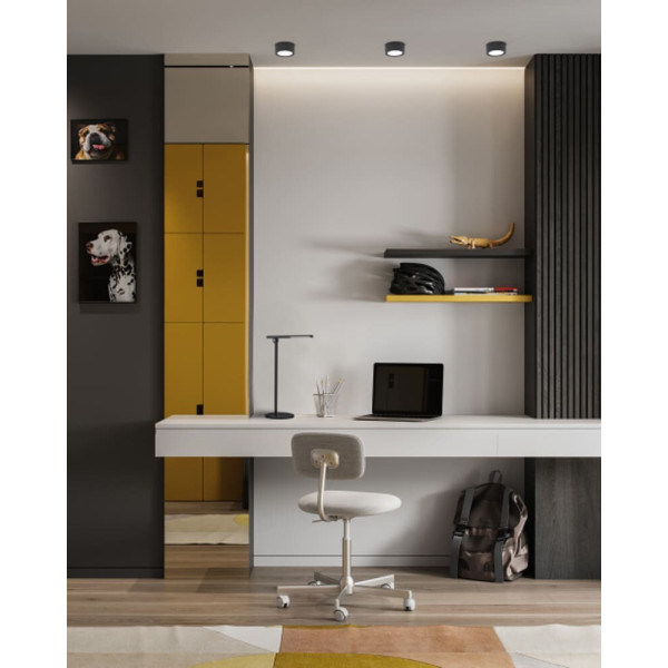 Точечный светильник Nowodvorski 8203 Flea GX53 1x12W IP20 Черный - фото №4