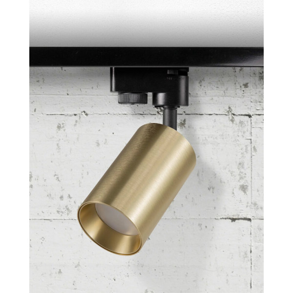 Трековый светильник Goldlux 327628 Maribel GU10 1x10W IP20 Золотой - фото №1