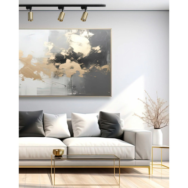 Трековый светильник Goldlux 327628 Maribel GU10 1x10W IP20 Золотой - фото №3