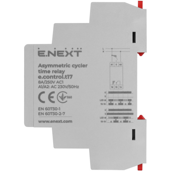 Реле часу e.control.t17, E-Next - фото №2