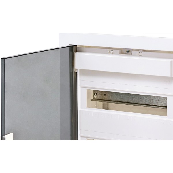 Металопластиковий електрощит ETI 001101182 ECG42 PT 36+6 М з прозорими дверцями - фото №1