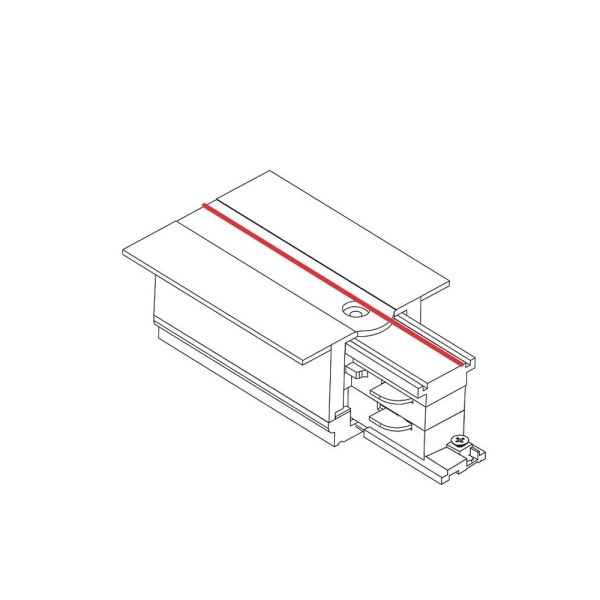Ввід живлення Nowodvorski 8234 CTLS Recessed Power End Cap Left IP20 білий - фото №2