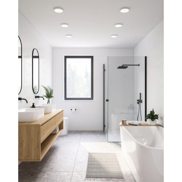 Точковий світильник Nordlux 2110726101 Soller LED 1x7.5W 3000K-4000K 600Lm IP44 білий - фото №1