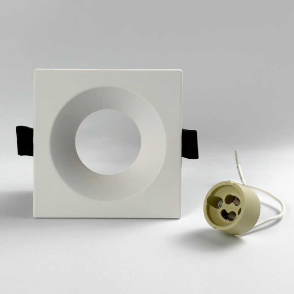 Светильник точечный Violux IBIZA-S GU10 IP44 белый ( 131008 ) - фото №1