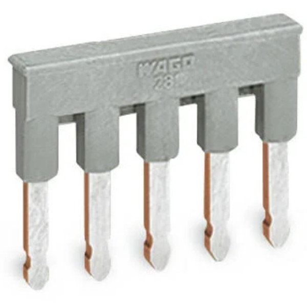 Изолированная пятиконтактная перемычка Wago 281-485