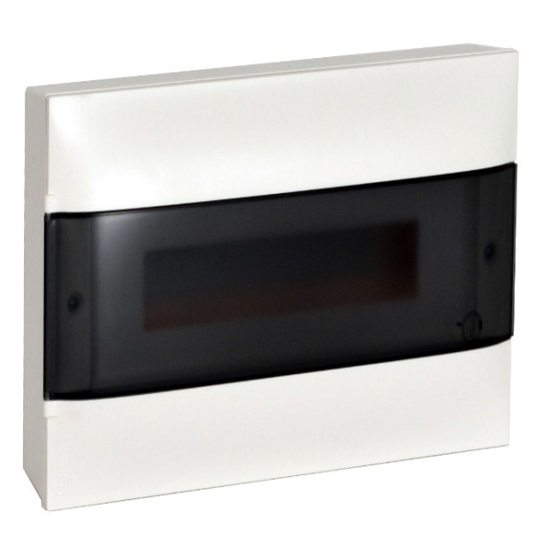 Щиток пластиковий Legrand Practibox S на 12 модулів (димчасті двері)