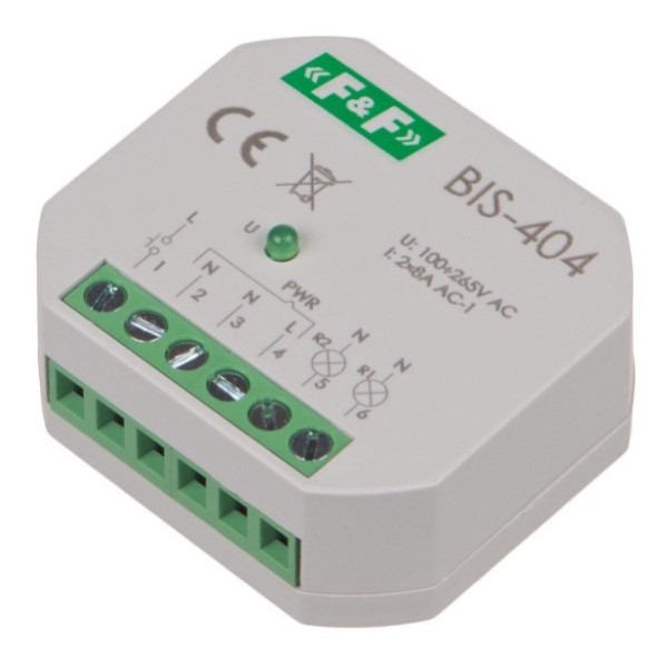 Імпульсне реле F&F BIS-404 - фото №1