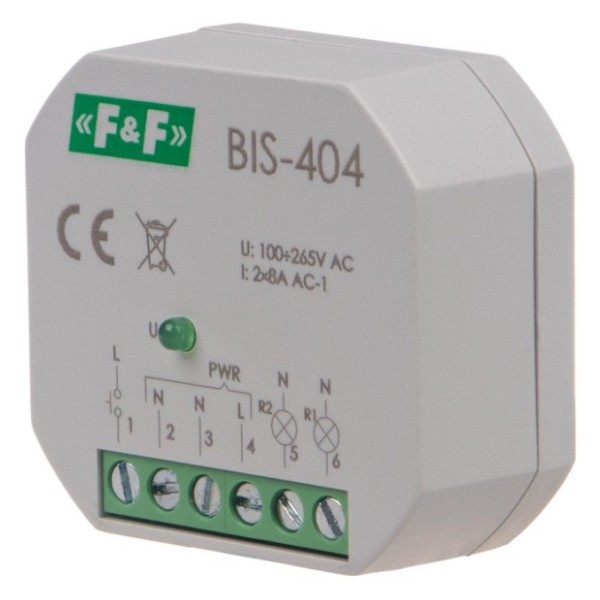 Імпульсне реле F&F BIS-404 - фото №2