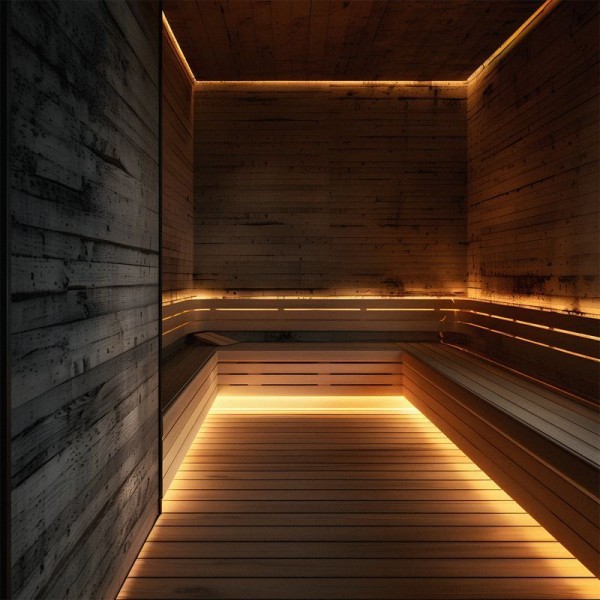 Термостойкий гибкий неон COLORS Sauna 24V IP67 5W 360Lm 2700K 5м (ANT1615-SW) - фото №4