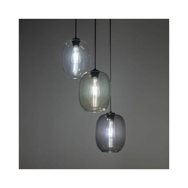 Підвісний світильник, люстра TK Lighting 5973 Elio E27 3x15W IP20 Чорний - фото №3