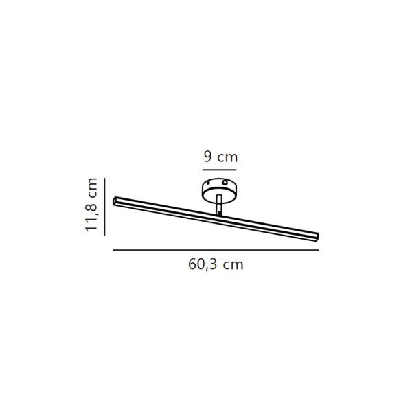 Світильник підсвітка для дзеркала Nordlux 2410421032 Ip LED 1x7.2W 3000K 400Lm IP44 нікелевий - фото №2