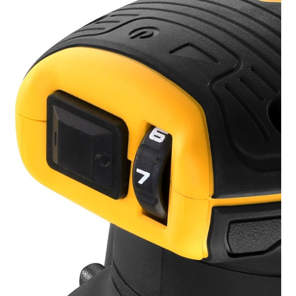 Аккумуляторная шлифмашина DeWALT DCW210N 18В - фото №4