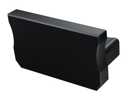 Заглушка Lumines для типа A HIGH без отверстия чёрный - фото №1