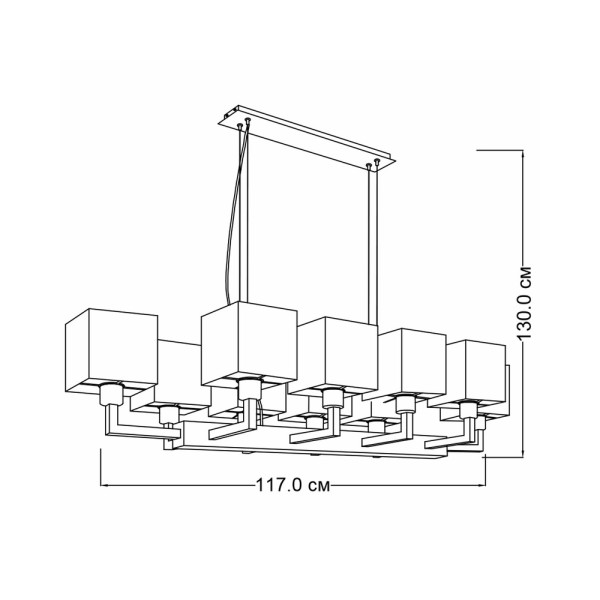 Люстра Imperium Light 18810117.05.05 Lord - фото №1