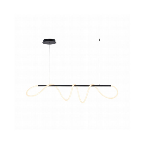 Люстра Zuma Line 20006PM-BK Balbo Led 1x45W 3000K-6000K 3200Lm IP20