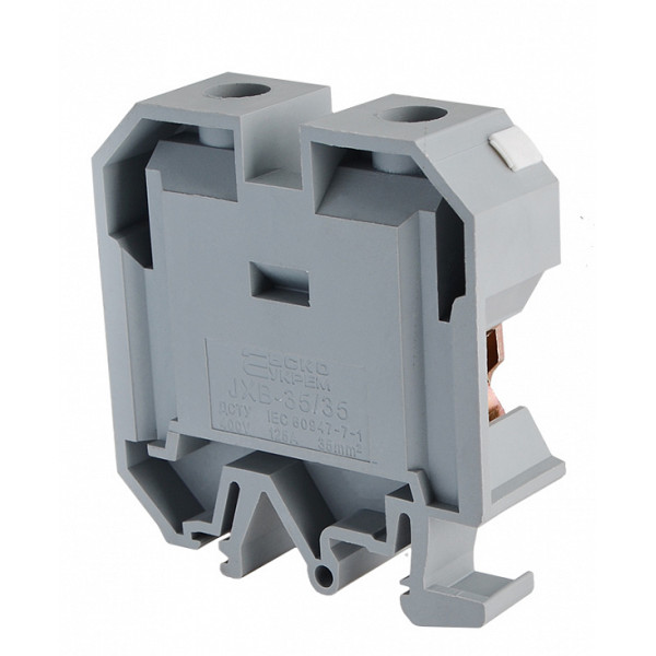 Клеммник Аско-Укрем JXB 35/35 серый (A0130010006) - фото №2