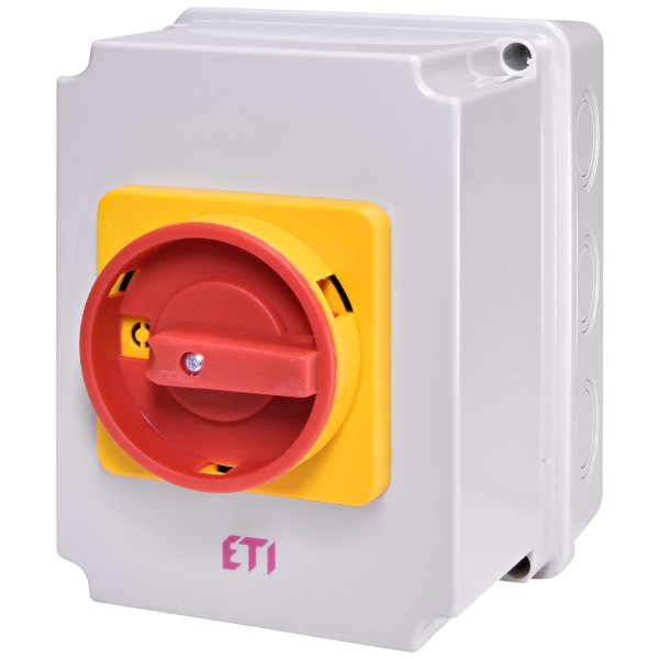 Переключатель Eti CS 63 10 PN2LK 3P 0-1 IP65 63A (4773225)
