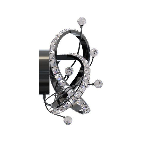 Бра, настінний світильник Zuma Line MB3481-1-3BCT Maia Led 1x11W 3000K-6000K IP20 Bk