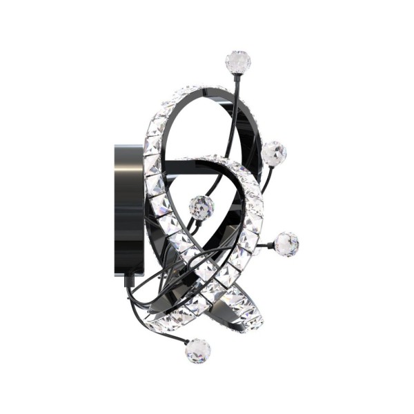 Бра, настінний світильник Zuma Line MB3481-1-3BCT Maia Led 1x11W 3000K-6000K IP20 Bk - фото №1