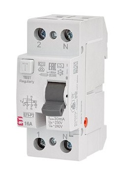 ПЗВ ETI EFI6-P2 40/0,03 AC 6кА (2061252)