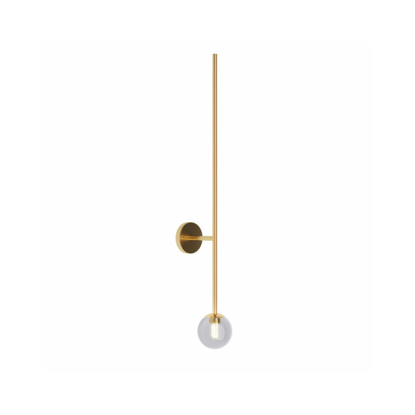 Бра, настінний світильник Pikart 26260-1 Bubble G9 1x60W IP20 Brass - фото №2