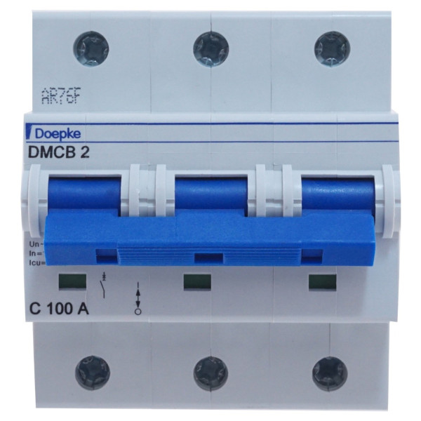 Автоматичний вимикач Doepke DMCB 2 C100-3 - фото №2