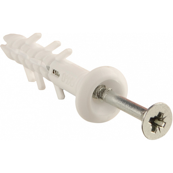 Дюбель быстрого монтажа Аско-Укрем 6х40 гриб (100 шт)