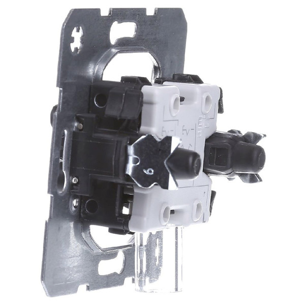 Вимикач 2-клавішний (механізм) 10АХ/250В Berker - фото №3