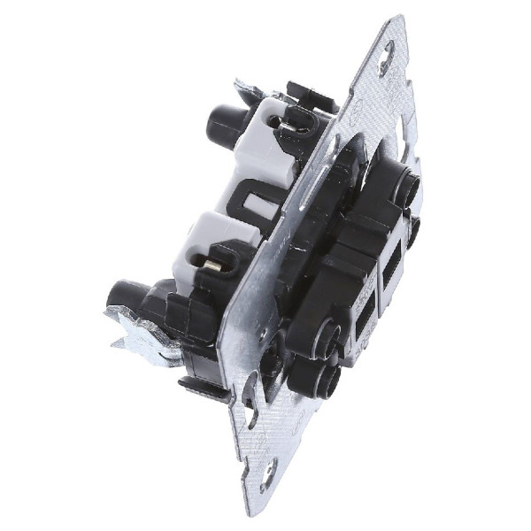 Вимикач 2-клавішний (механізм) 10АХ/250В Berker - фото №6