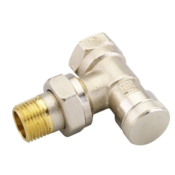 Кутовий термостатичний клапан Danfoss 003L0143 RLV Ду 15 вхід 1/2" вихід 1/2" - фото №2