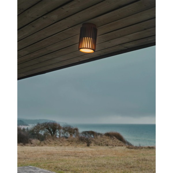 Вуличний світильник Nordlux 2118006261 Aludra E27 1x15W IP54 коричневий - фото №1