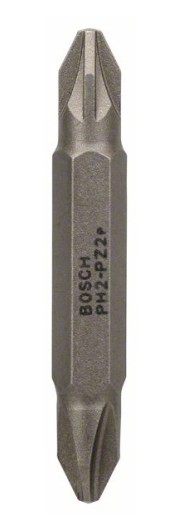 Двосторонні біти Bosch PH2/PZ2х45мм (60шт) - фото №1