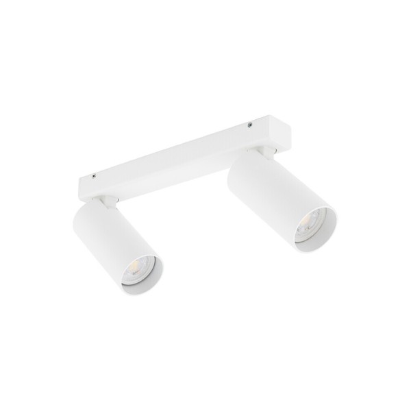 Светильник поворотный, спот Nowodvorski 11433 Fourty II GU10 2x10W IP20 белый