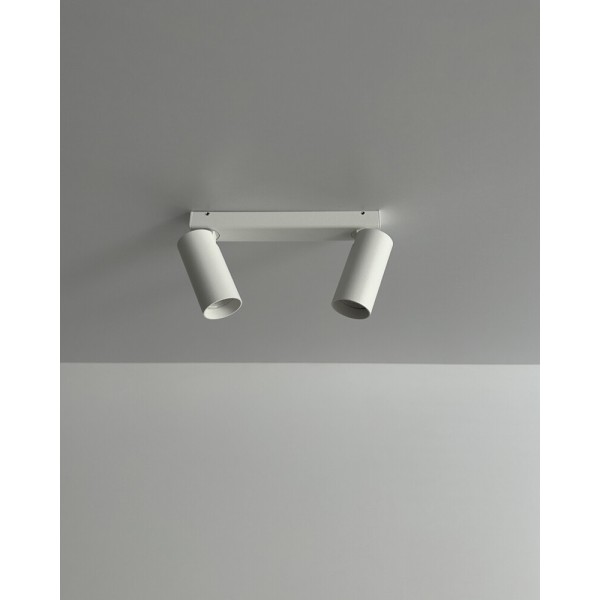 Светильник поворотный, спот Nowodvorski 11433 Fourty II GU10 2x10W IP20 белый - фото №3