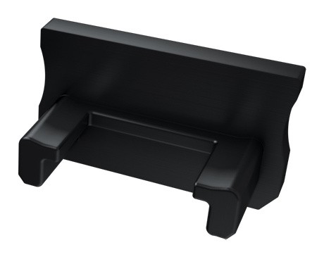 Заглушка Lumines для типа A без отверстия чёрный - фото №1